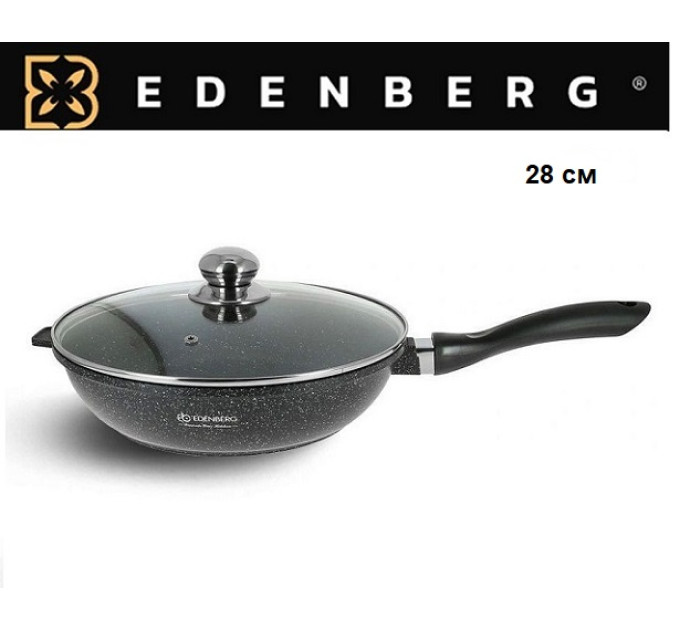 Сковорода с крышкой 28 см Edenberg EB-3322