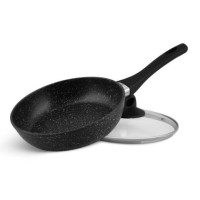 Сковорода глубокая с крышкой 24 см Edenberg EB-3428 Сковорода глубокая с крышкой 24 см Edenberg EB-3428