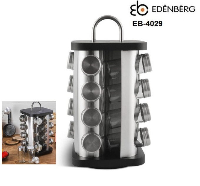 Набор для специй на подставке Edenberg EB-4029