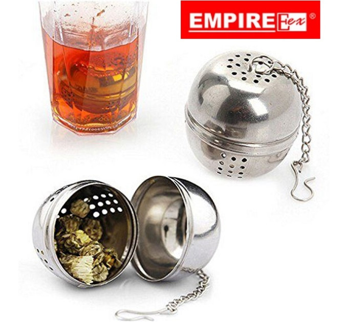 Сито-заварник шар с цепочкой Empire EM-9750