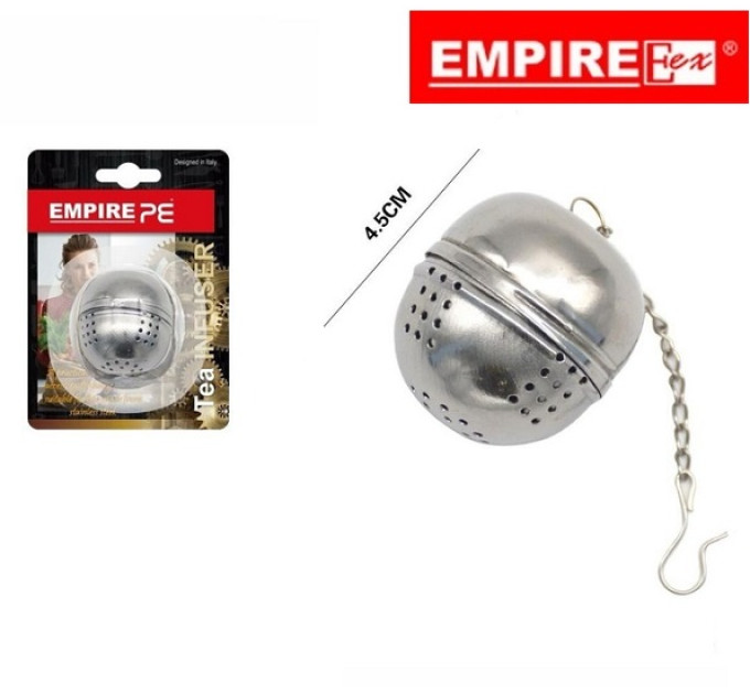 Сито-заварник шар с цепочкой Empire EM-9750