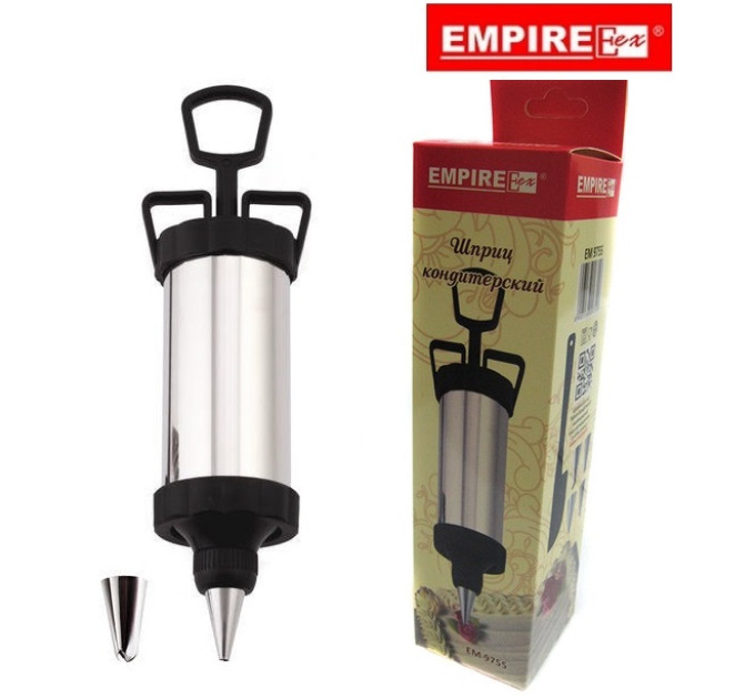 Шприц кондитерський з 4 насадками Empire EM-9755