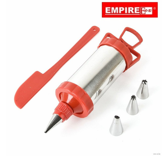 Шприц кондитерський з 4 насадками Empire EM-9755
