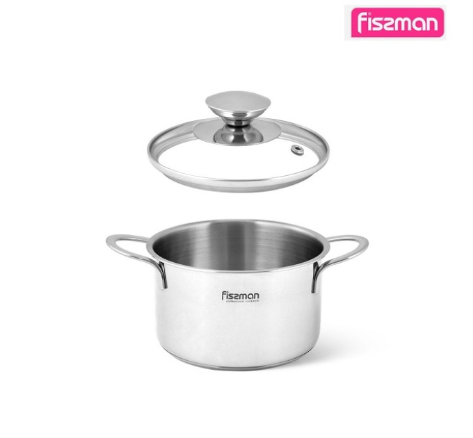 Кастрюля Fissman Bambino 0.9 литра SS-5273.14