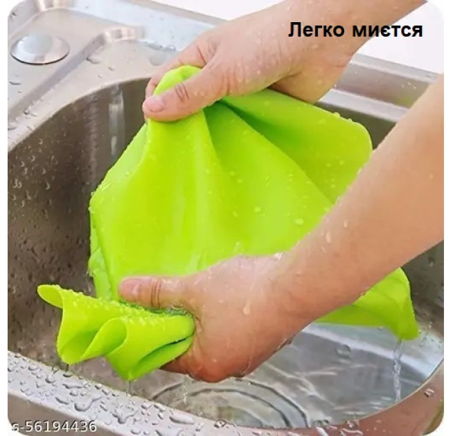 Великий силіконовий килимок для тіста 70х50 см F083G