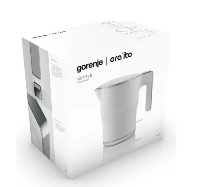 Електрочайник Gorenje K15ORAW