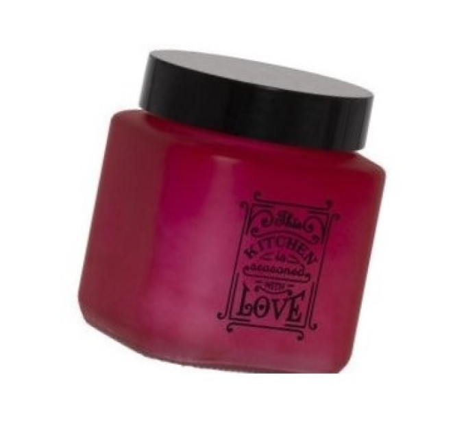 Банка для сыпучих 1 л Herevin Kitchen Red Mat