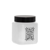 Банка для сыпучих 1 л Herevin Kitchen White Mat