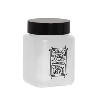 Банка для сыпучих 1.5 л Herevin Kitchen White Mat