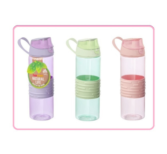 Бутылка для воды Herevin Colour Mix 161559-000 Pink