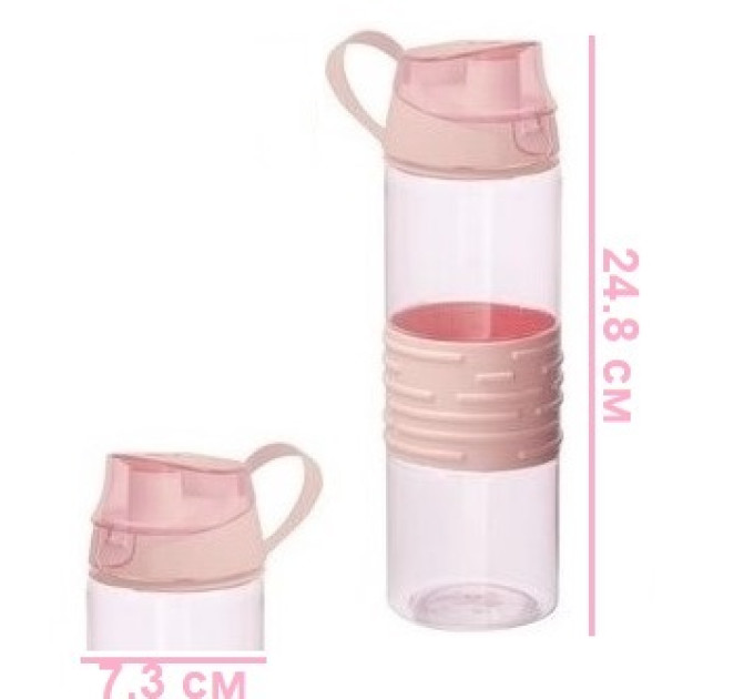 Бутылка для воды Herevin Colour Mix 161559-000 Pink