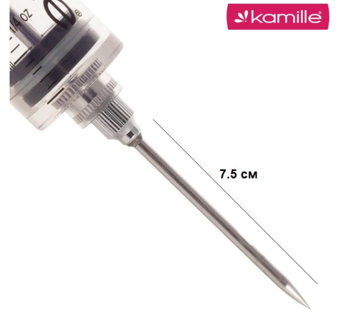 Шприц кулінарний для маринування Kamille KM-10104