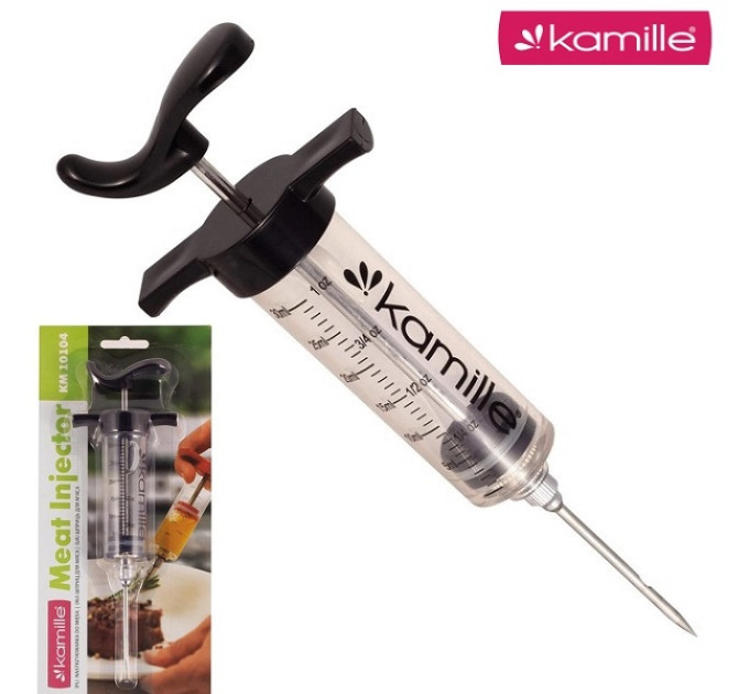 Шприц кулінарний для маринування Kamille KM-10104