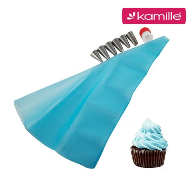 Мішок кондитерський з 6 насадками Kamille KM-7811
