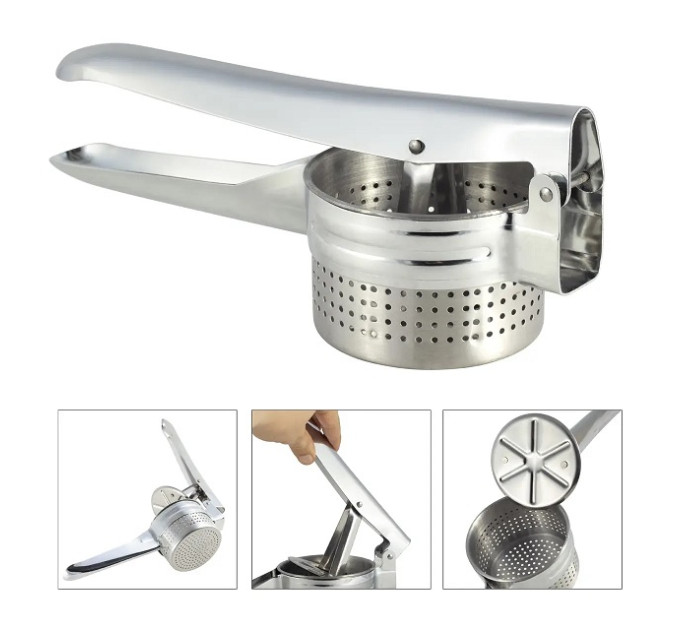 Пресс для картофеля из нержавейки Kamille KM-8857