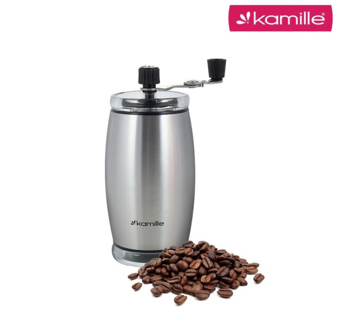 Кавомолка ручна механічна Kamille KM-7029