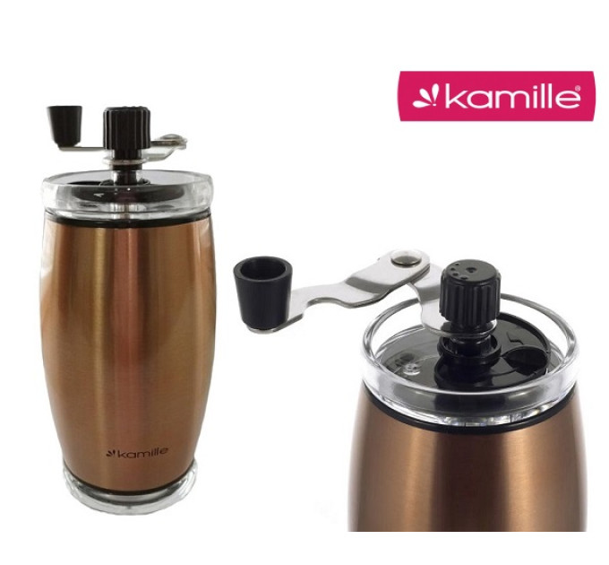 Млинок для кави ручний механічний Kamille KM-7029C
