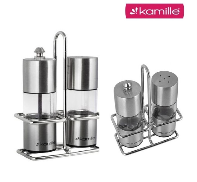 Набор для специй с подставкой Kamille KM-7052