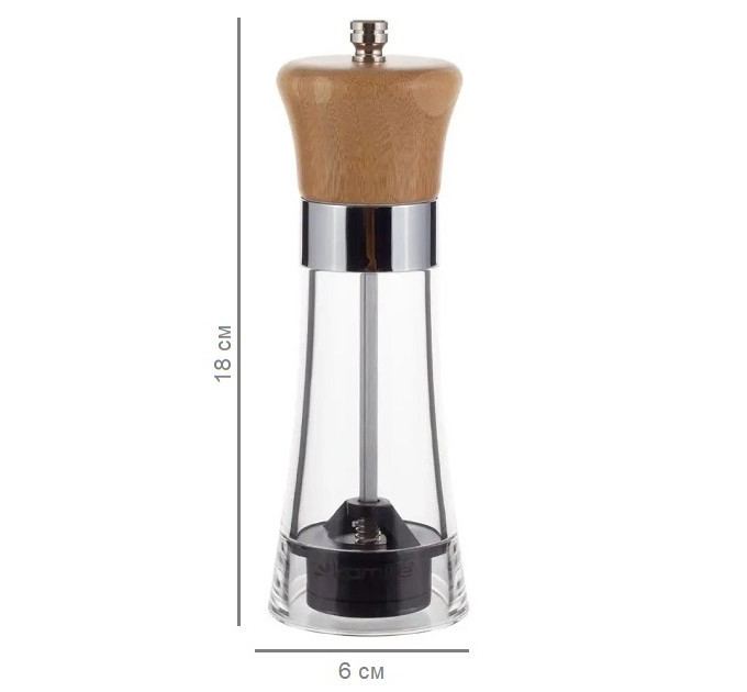 Млин ручний для спецій Kamille KM-7064