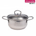 Кастрюля из нержавеющей стали 1.5 л Kamille KM-5411