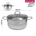 Кастрюля из нержавеющей стали 3 л Kamille KM-5413