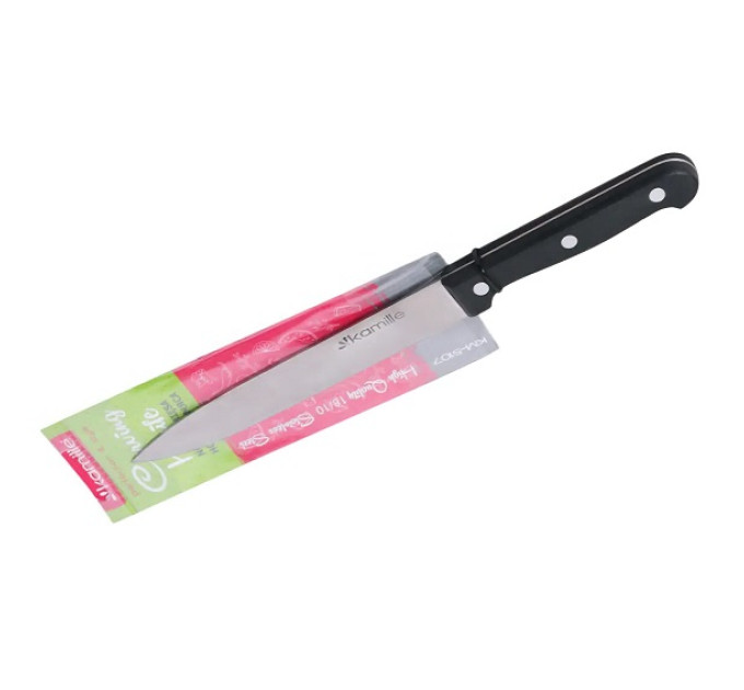 Нож кухонный для нарезки мяса Kamille KM-5107