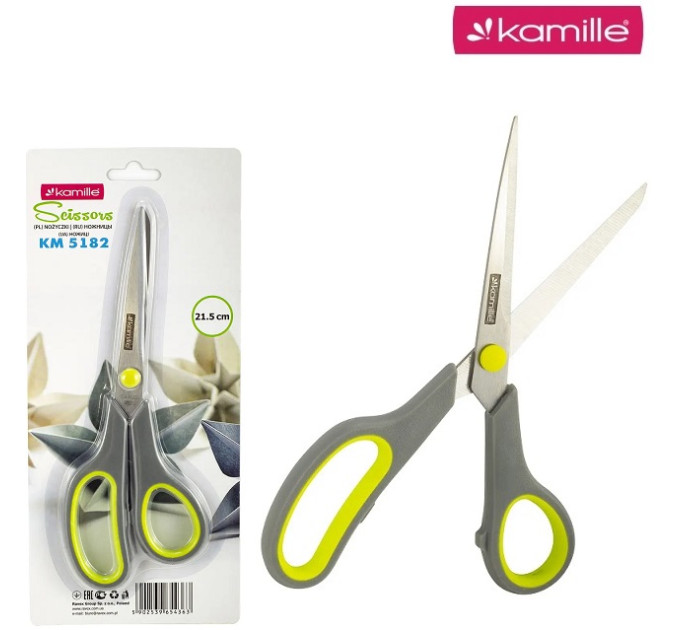 Ножиці універсальні 21.5 см Kamille KM-5182