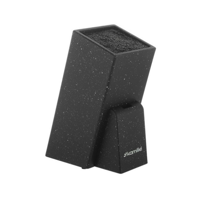 Підставка для кухонних ножів Kamille KM-7614 Чорний