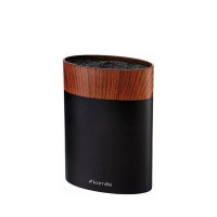 Підставка для ножів Kamille Acacia Black KM-7617