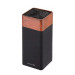 Підставка для ножів Kamille Acacia Black KM-7618