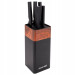 Набір кухонних ножів Kamille Acacia Black KM-7615