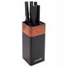 Набір кухонних ножів Kamille Acacia Black KM-7615