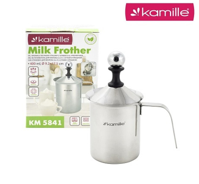 Спінювач молока ручний Kamille milk Frother KM-5841