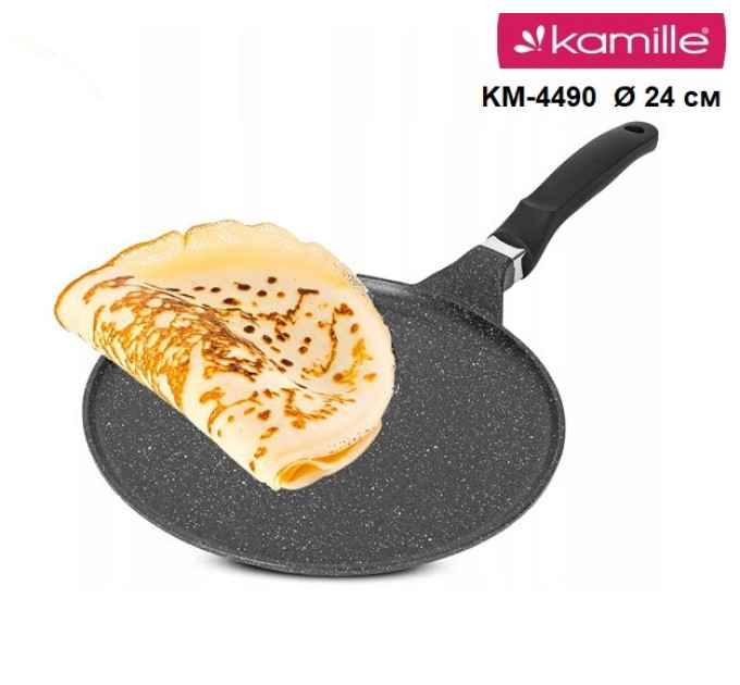 Сковорода для блинов 24 см Kamille КМ-4490