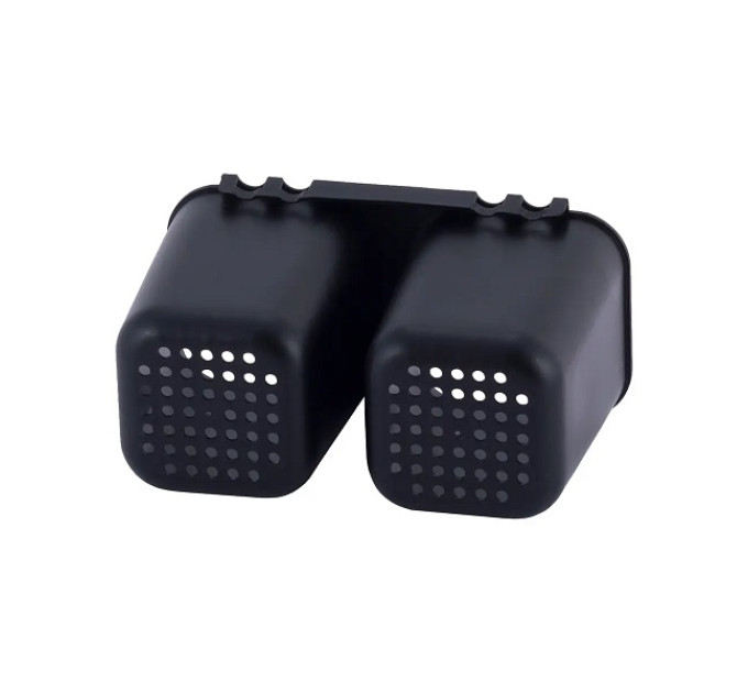 Сушарка для посуду чорна Kamille KM-0761C