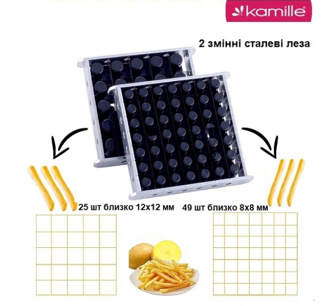 Картофелерезка для фри Kamille KM-6511