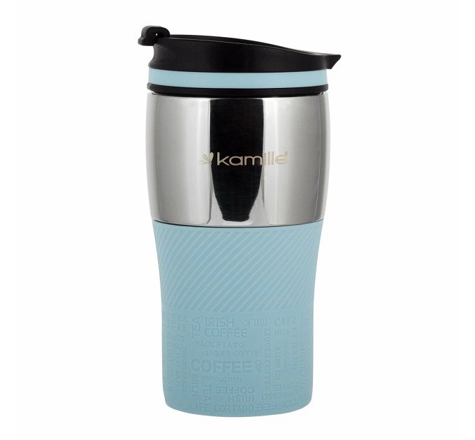 Термокружка бирюзовая 320 мл Kamille KM-2155 Turquoise