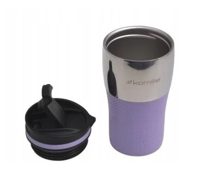 Термокухоль фіолетовий 320 мл Kamille KM-2155 Violet