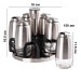 Спецовница на крутящейся подставке 7 пр Spice Rack