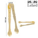 Щипцы для льда и сахара Lefard 799-010-1 Золотистый