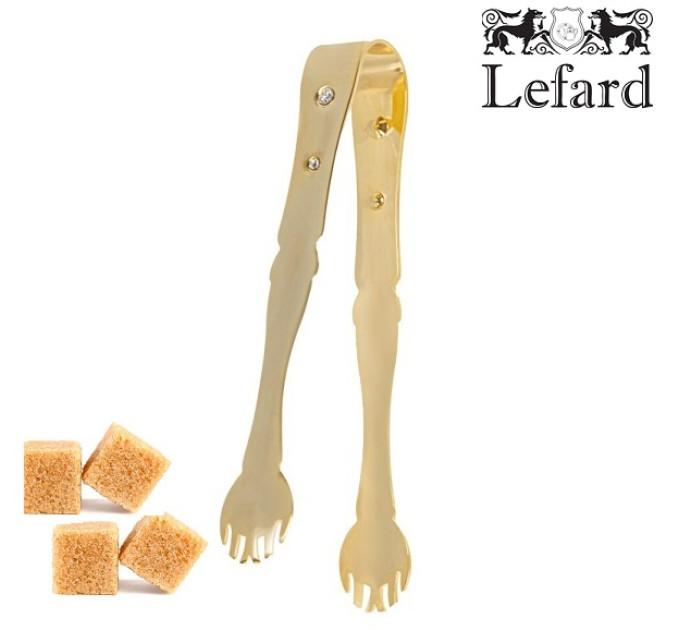 Щипцы для льда и сахара Lefard 799-010-1 Золотистый