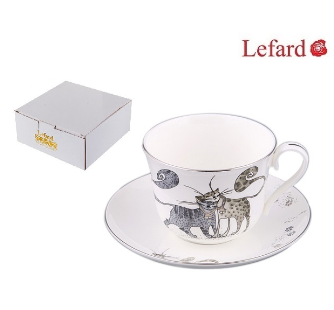 Чайний набір Lefard 2 пр Веселі коти 264-531