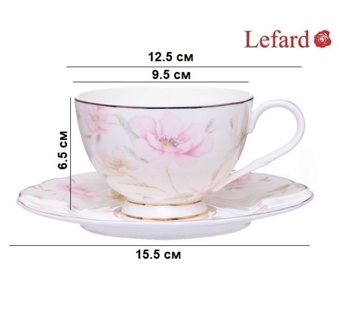 Чайный набор Lefard 2 предмета Лаура 264-653