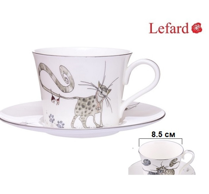 Чайный набор Lefard 2 пр Весёлые коты 264-695
