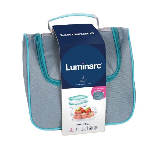 Набір судків з сумкою Luminarc Keep'n'Box Lagoon Q9832