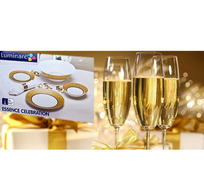 Столовый набор Luminarc Celebration 19 пр N1522