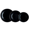 Сервиз столовый Luminarc Plumi Black 18 пр V2483