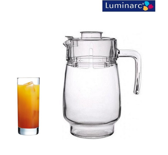 Глечик з кришкою 1.6 літри Luminarc Tivoli N1105
