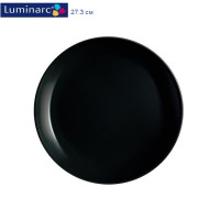 Тарілка підставна 27.3 см Luminarc Diwali Black P0786