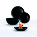 Тарелка десертная 19 см Luminarc Diwali Black P0789
